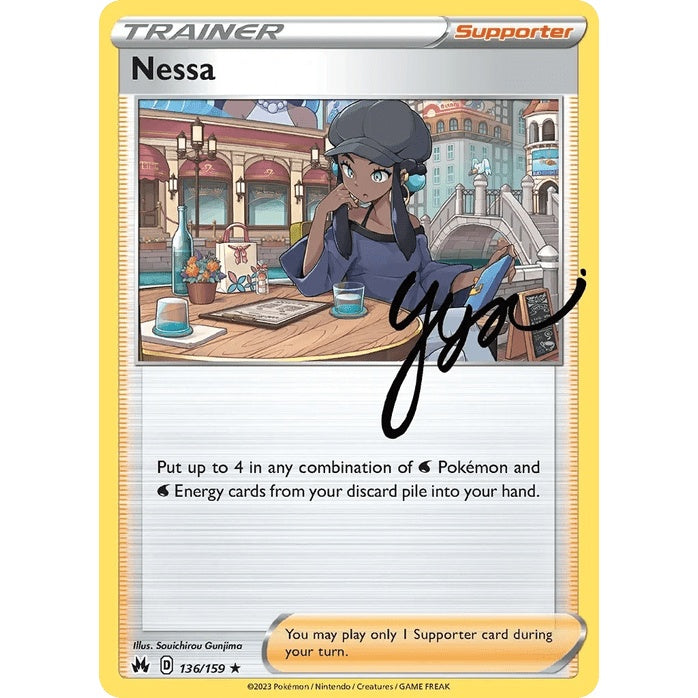 Nessa 136/159 (Holo) - Crown Zenith