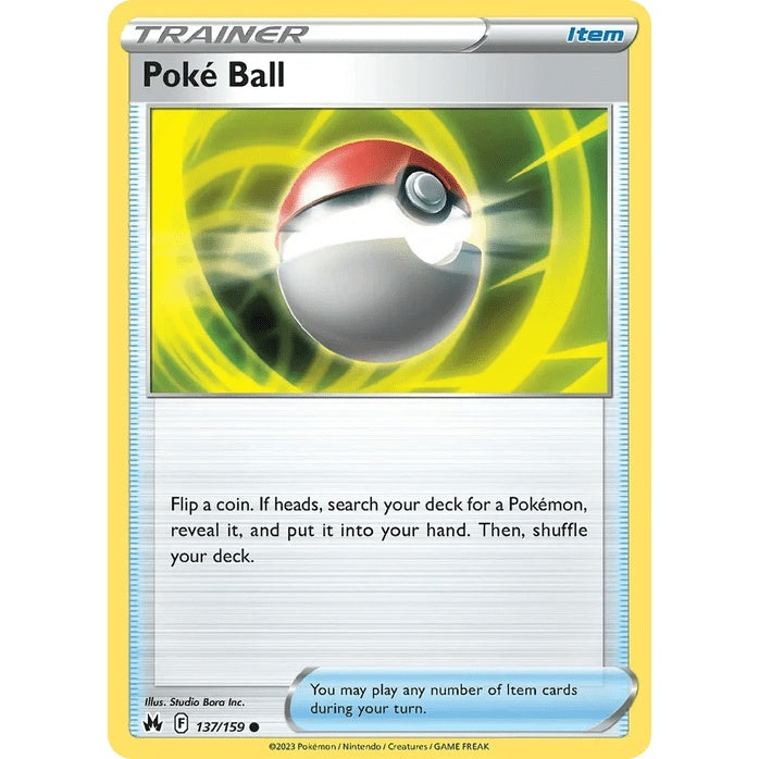 Poké Ball 137/159 - Crown Zenith
