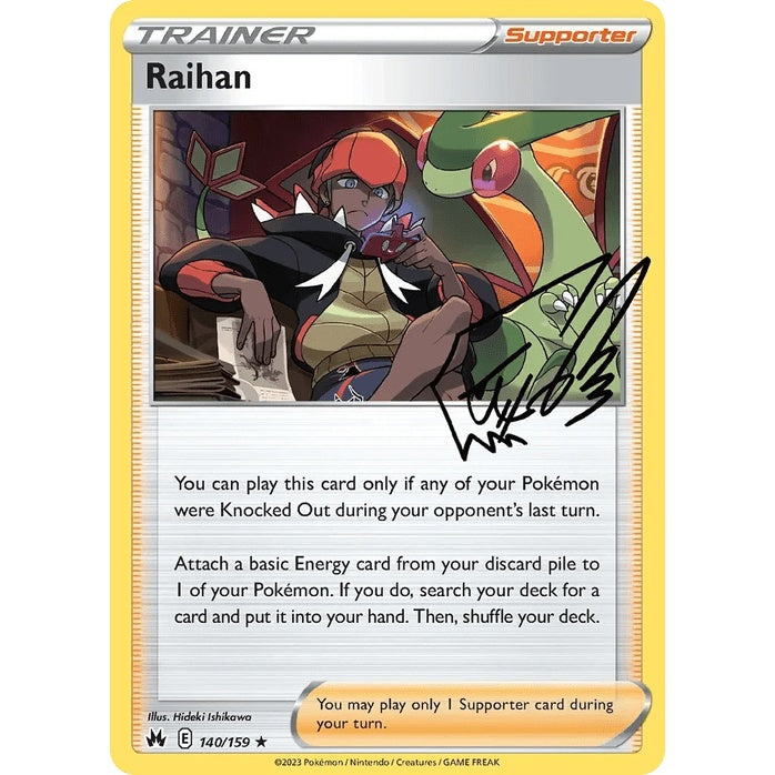 Raihan 140/159 (Holo) - Crown Zenith