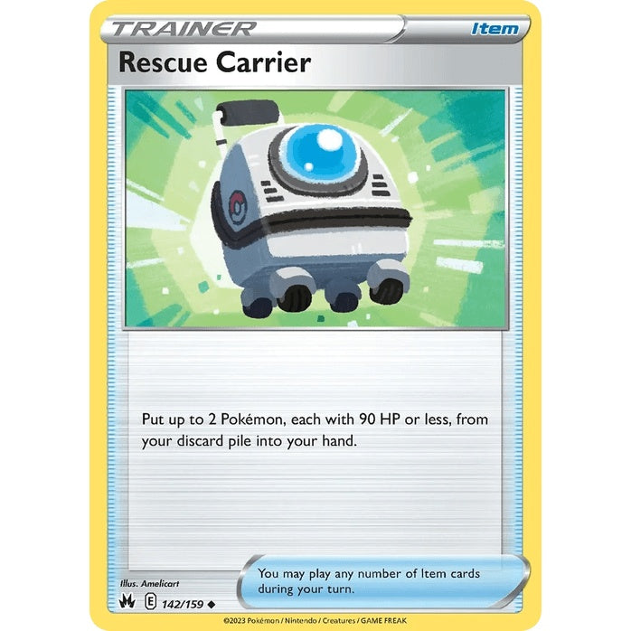 Rescue Carrier - Crown Zenith (Uncommon) [CRZ-142] English / Near Mint / Normal