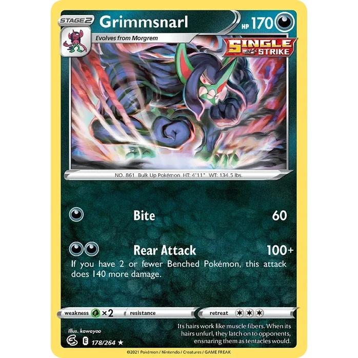 Grimmsnarl - Fusion Strike (Holo Rare) [FST-178] English / Near Mint / Normal