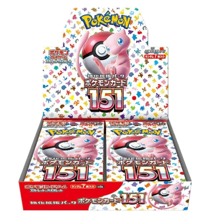 Pokémon 151 Booster Box (Japansk)