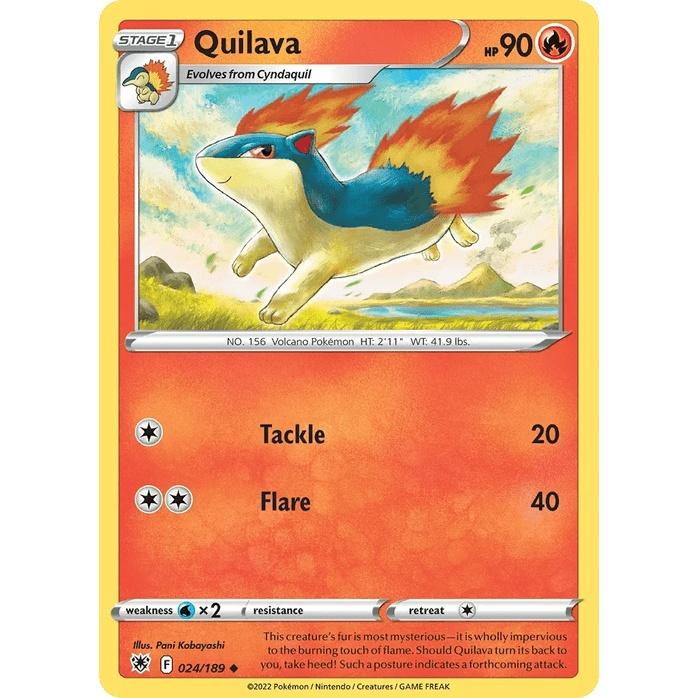 Quilava - Astral Radiance (Uncommon) [ASR-24] English / Near Mint / Normal