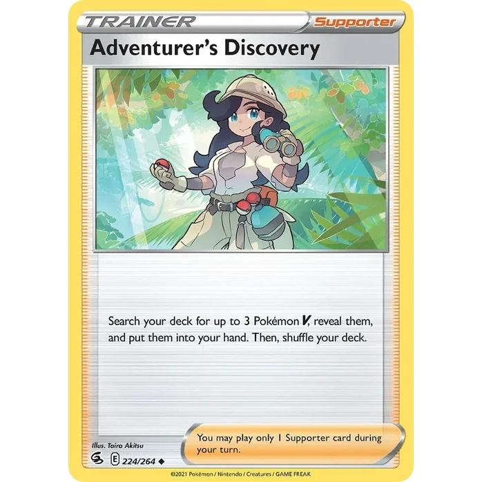 Adventurer's Discovery - Fusion Strike (Uncommon) [FST-224] English / Near Mint / Normal