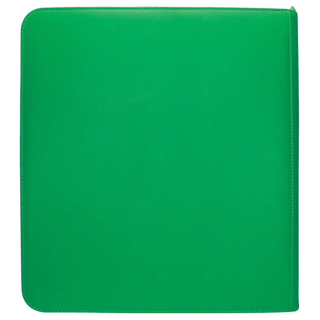 Premium 12-Pocket Zippered Vivid Green Ultra PRO-Binder [Ventes inn]