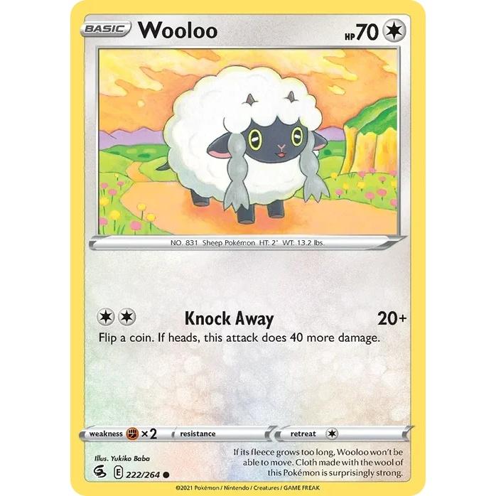 Wooloo - Fusion Strike (Common) [FST-222] English / Near Mint / Normal