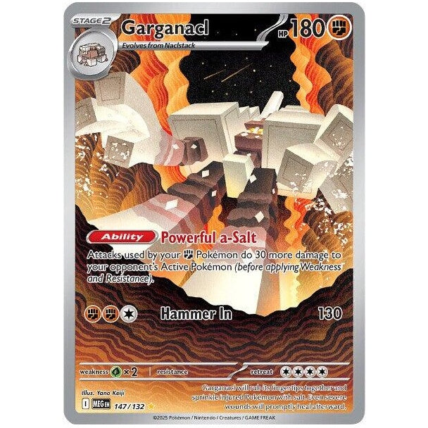 Garganacl 147/132 - Mega Evolution