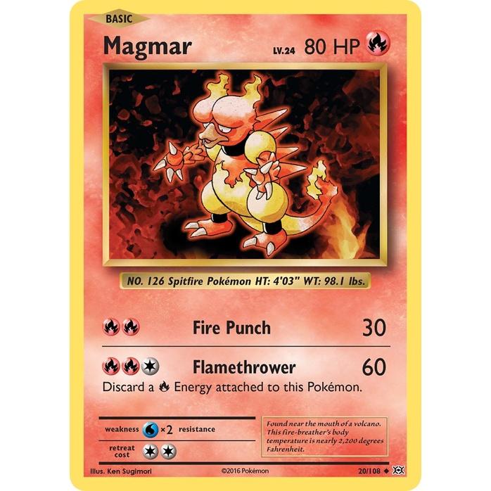 Magmar - Evolutions (Uncommon) [EVO-20] English / Near Mint / Normal
