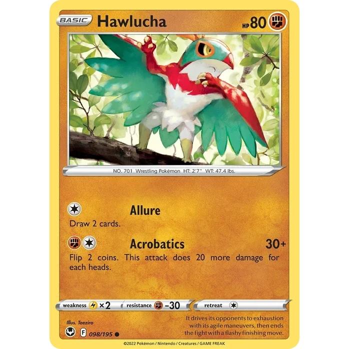 Hawlucha - Silver Tempest (Common) [SIT-98] English / Near Mint / Normal