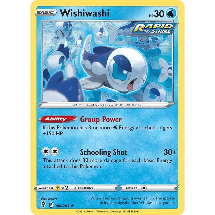 Wishiwashi - Evolving Skies (Rare) [EVS-46] English / Near Mint / Normal