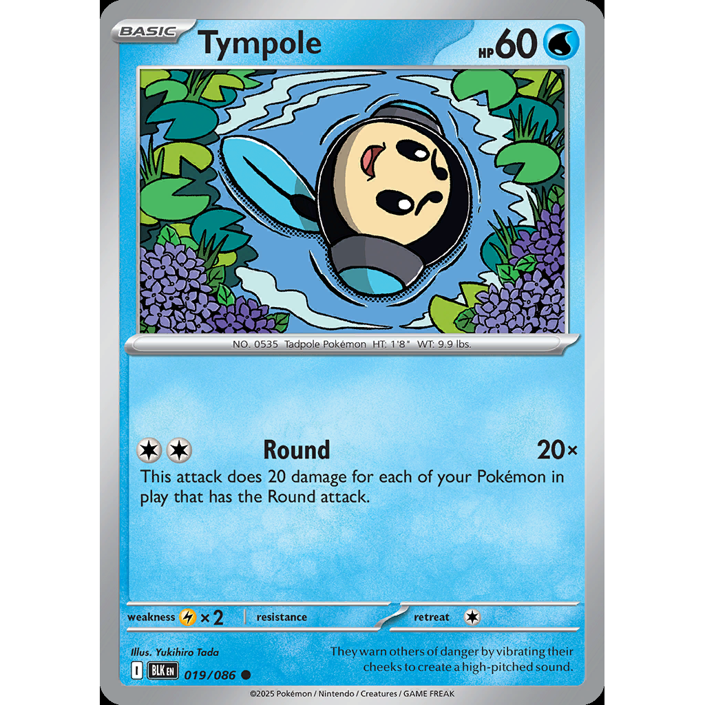 Tympole 19/086 - Black Bolt