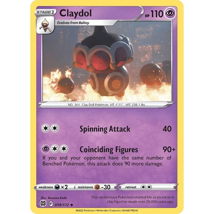 Claydol 59/172 - Brilliant Stars (Engelsk / Near Mint)