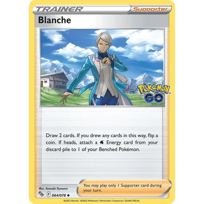 Blanche - Pokémon GO (Uncommon) [PGO-64] English / Near Mint / Normal