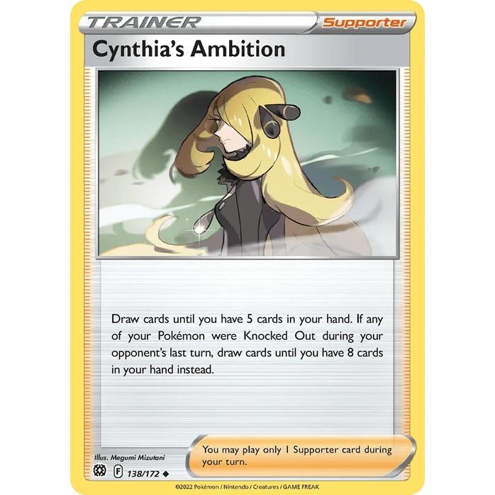 Cynthia's Ambition 138/172 - Brilliant Stars (Engelsk / Near Mint)