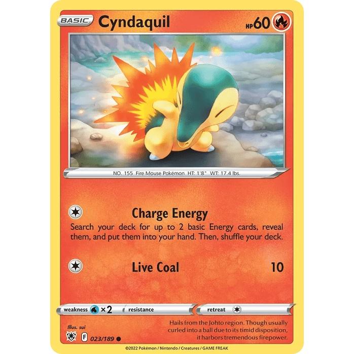 Cyndaquil - Astral Radiance (Common) [ASR-23] English / Near Mint / Normal