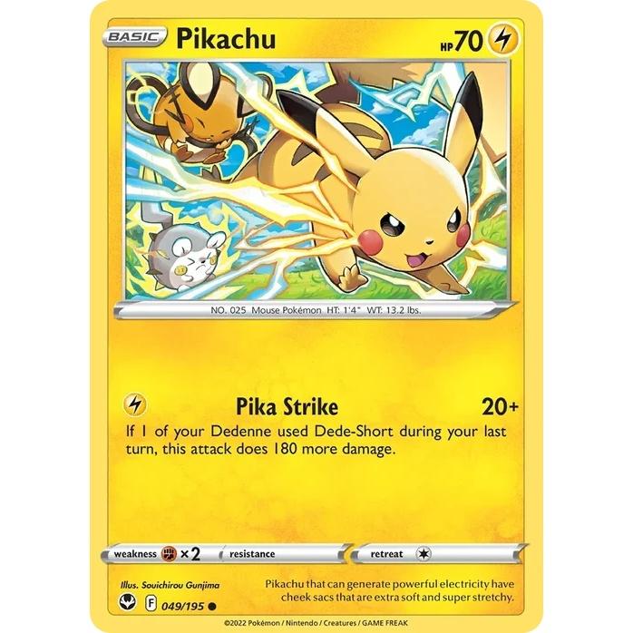 Pikachu - Silver Tempest (Common) [SIT-49] English / Near Mint / Normal