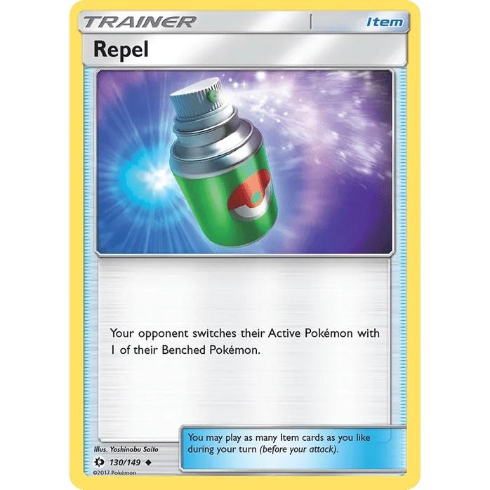 Repel 130/149 - Sun & Moon Base Set (Engelsk / Near Mint)