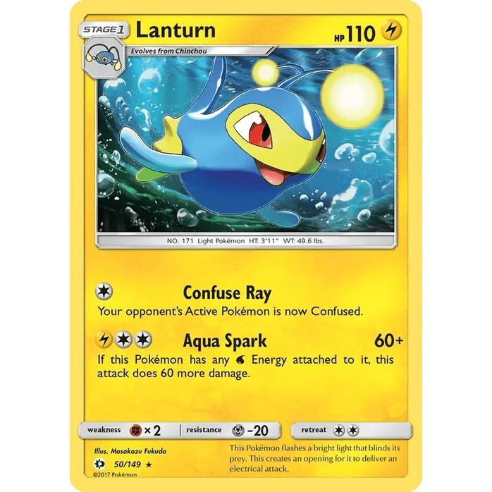 Lanturn 50/149 - Sun & Moon Base Set (Engelsk / Near Mint)