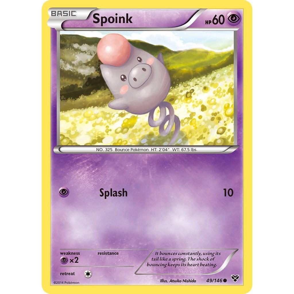 Spoink 49/146 - XY (Engelsk / Near Mint)