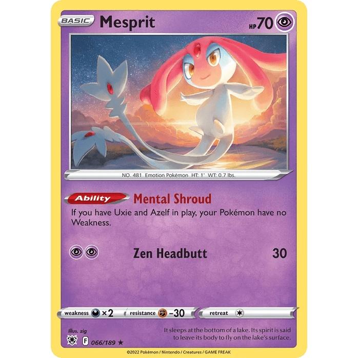 Mesprit - Astral Radiance (Holo Rare) [ASR-66] English / Near Mint / Normal