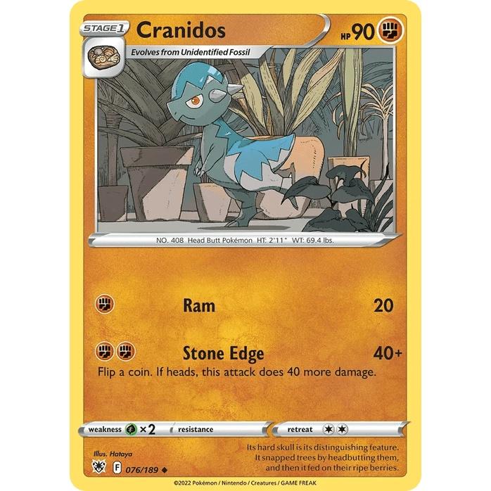 Cranidos - Astral Radiance (Uncommon) [ASR-76] English / Near Mint / Normal