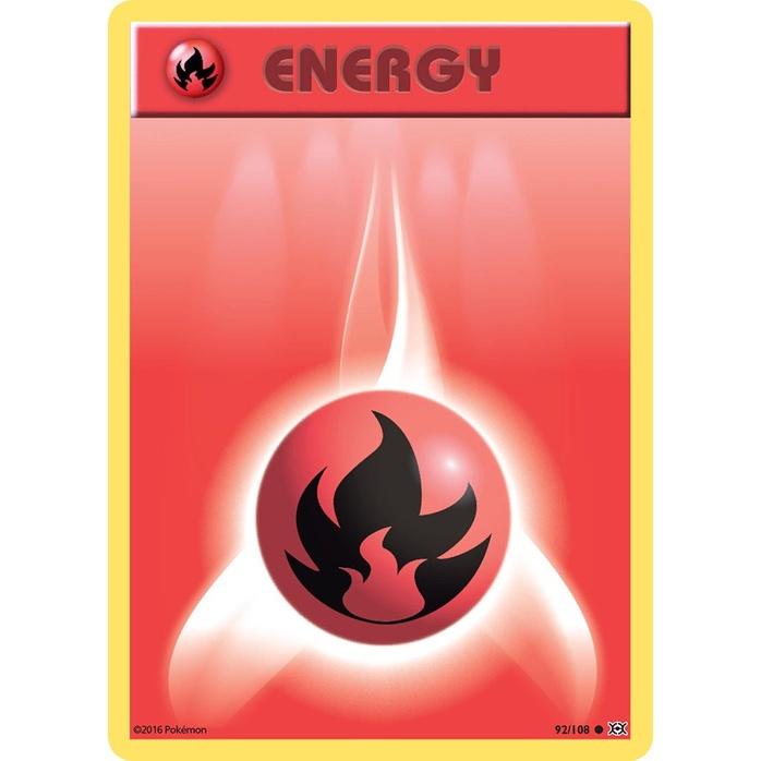 Fire Energy - Evolutions (Common) [EVO-92] English / Near Mint / Normal