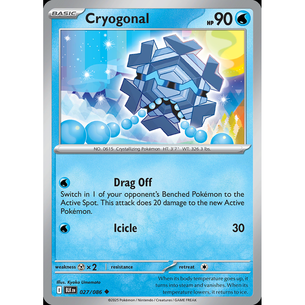 Cryogonal 27/086 - Black Bolt