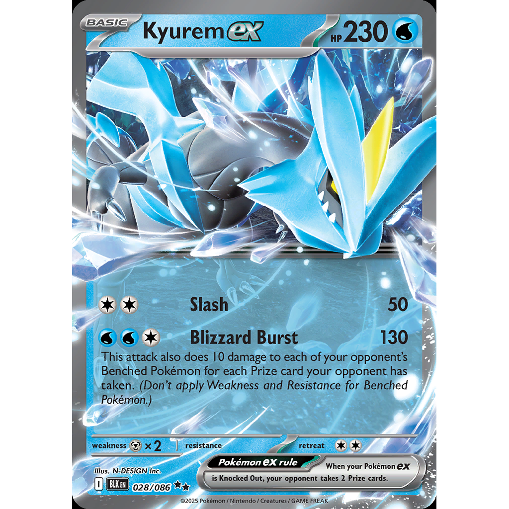 Kyurem ex 28/086 - Black Bolt