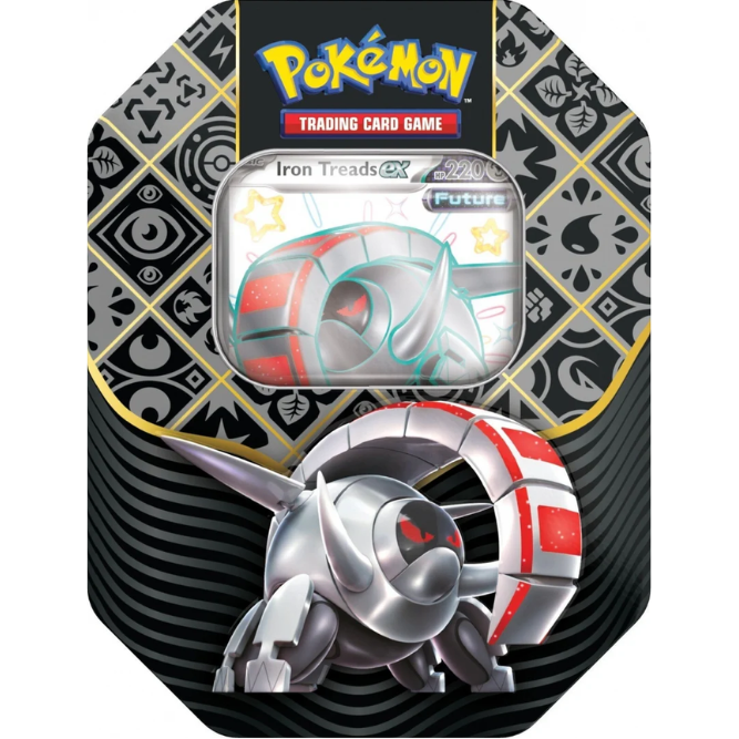 Pokémon Paldean Fates Tin [Iron Treads]