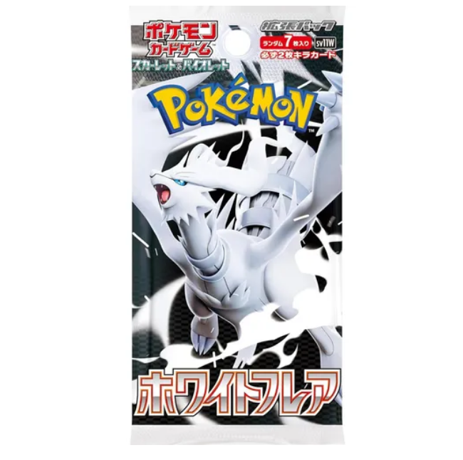 Pokémon White Flare Booster Pack (Japansk)