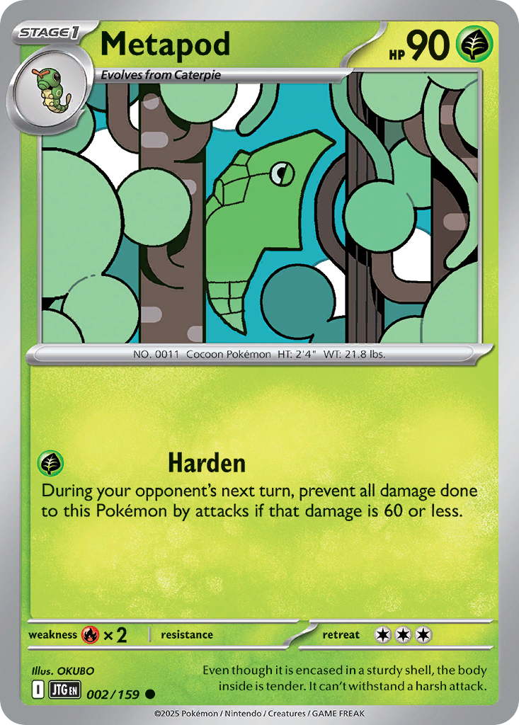 Metapod - Journey Together (Common) [JTG-2] English / Near Mint / Normal