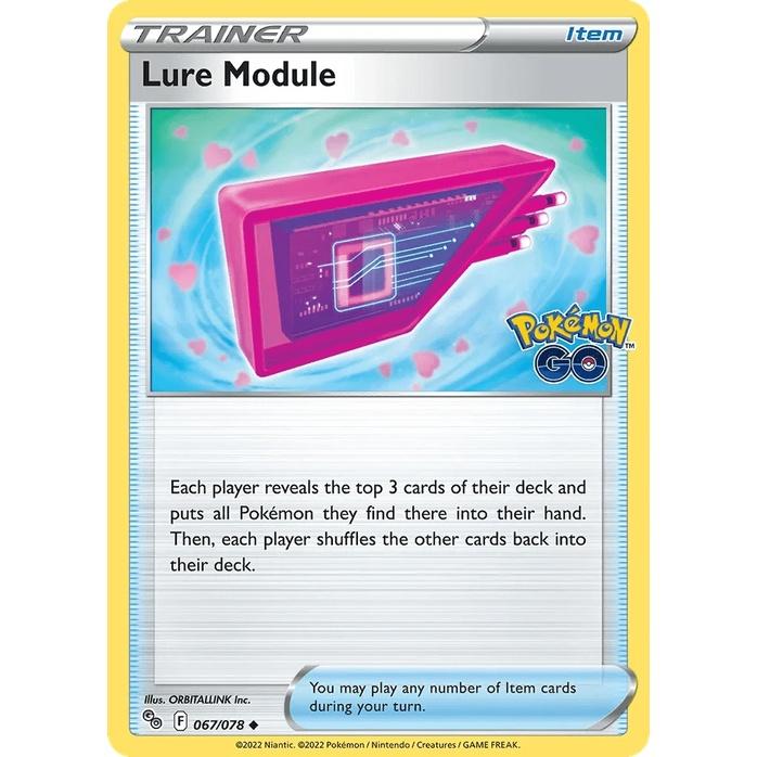 Lure Module - Pokémon GO (Uncommon) [PGO-67] English / Near Mint / Normal
