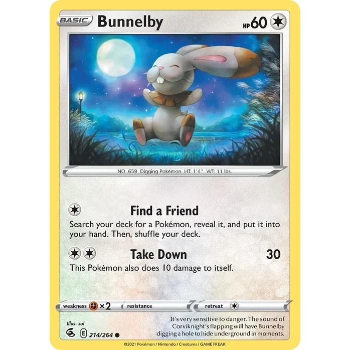 Bunnelby - Fusion Strike (Common) [FST-214] English / Near Mint / Normal