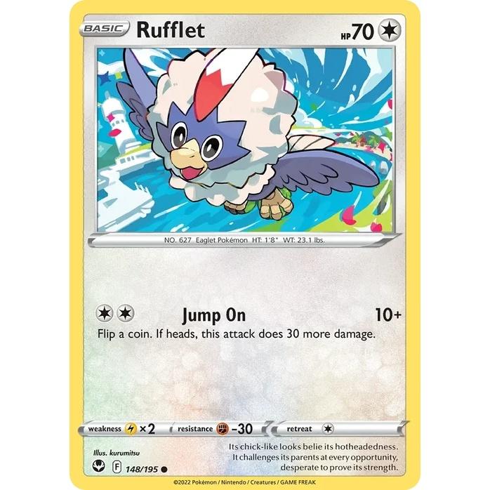 Rufflet - Silver Tempest (Common) [SIT-148] English / Near Mint / Normal