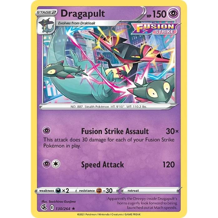 Dragapult - Fusion Strike (Holo Rare) [FST-130] English / Near Mint / Normal