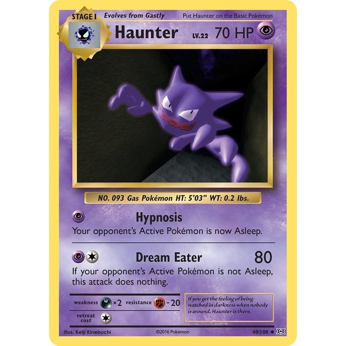 Haunter - Evolutions (Uncommon) [EVO-48] English / Near Mint / Normal