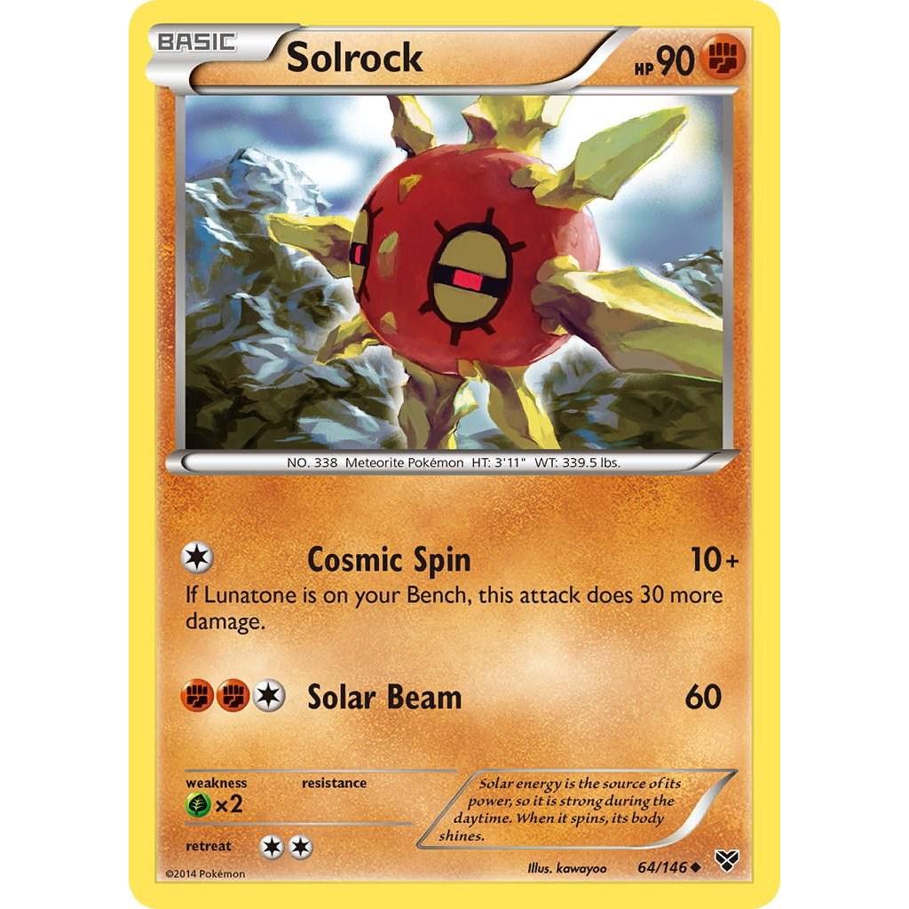 Solrock 64/146 - XY (Engelsk / Near Mint)