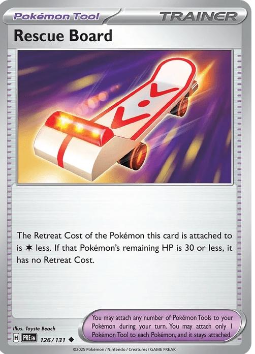 Rescue Board - Prismatic Evolutions (Uncommon) [PRE-126] English / Near Mint / Normal