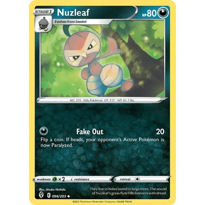 Nuzleaf - Evolving Skies (Uncommon) [EVS-96] English / Near Mint / Normal