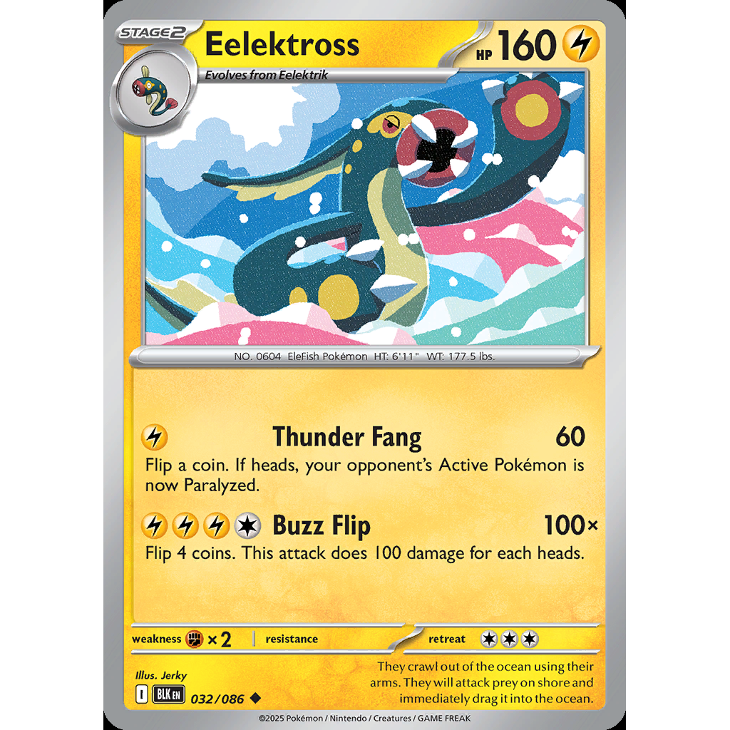 Eelektross 32/086 - Black Bolt