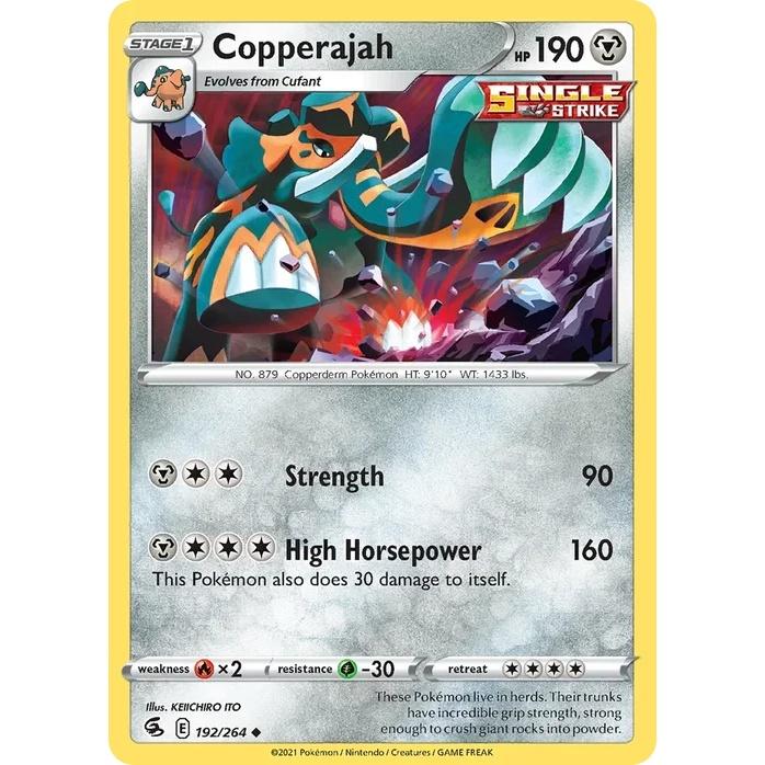 Copperajah - Fusion Strike (Uncommon) [FST-192] English / Near Mint / Normal