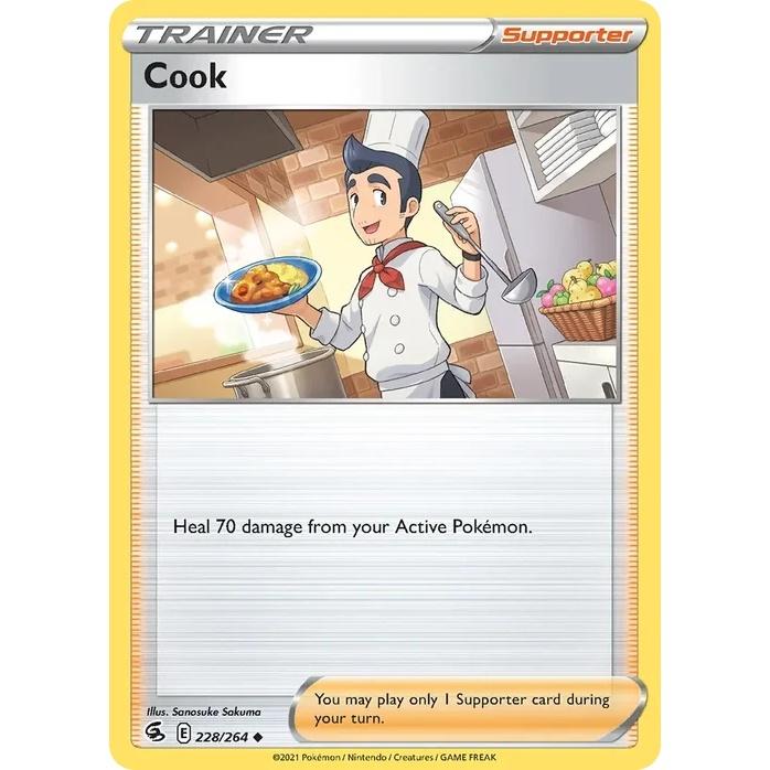 Cook - Fusion Strike (Uncommon) [FST-228] English / Near Mint / Normal