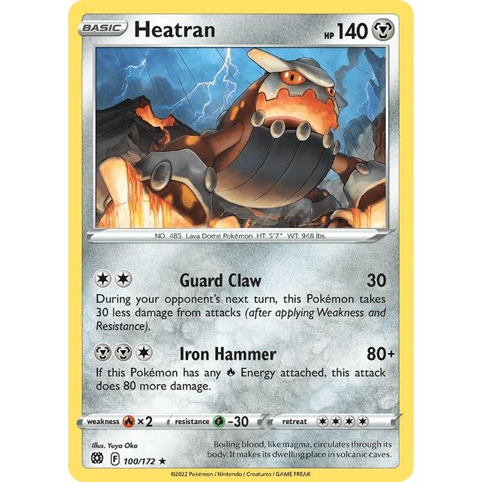 Heatran 100/172 - Brilliant Stars (Engelsk / Near Mint)