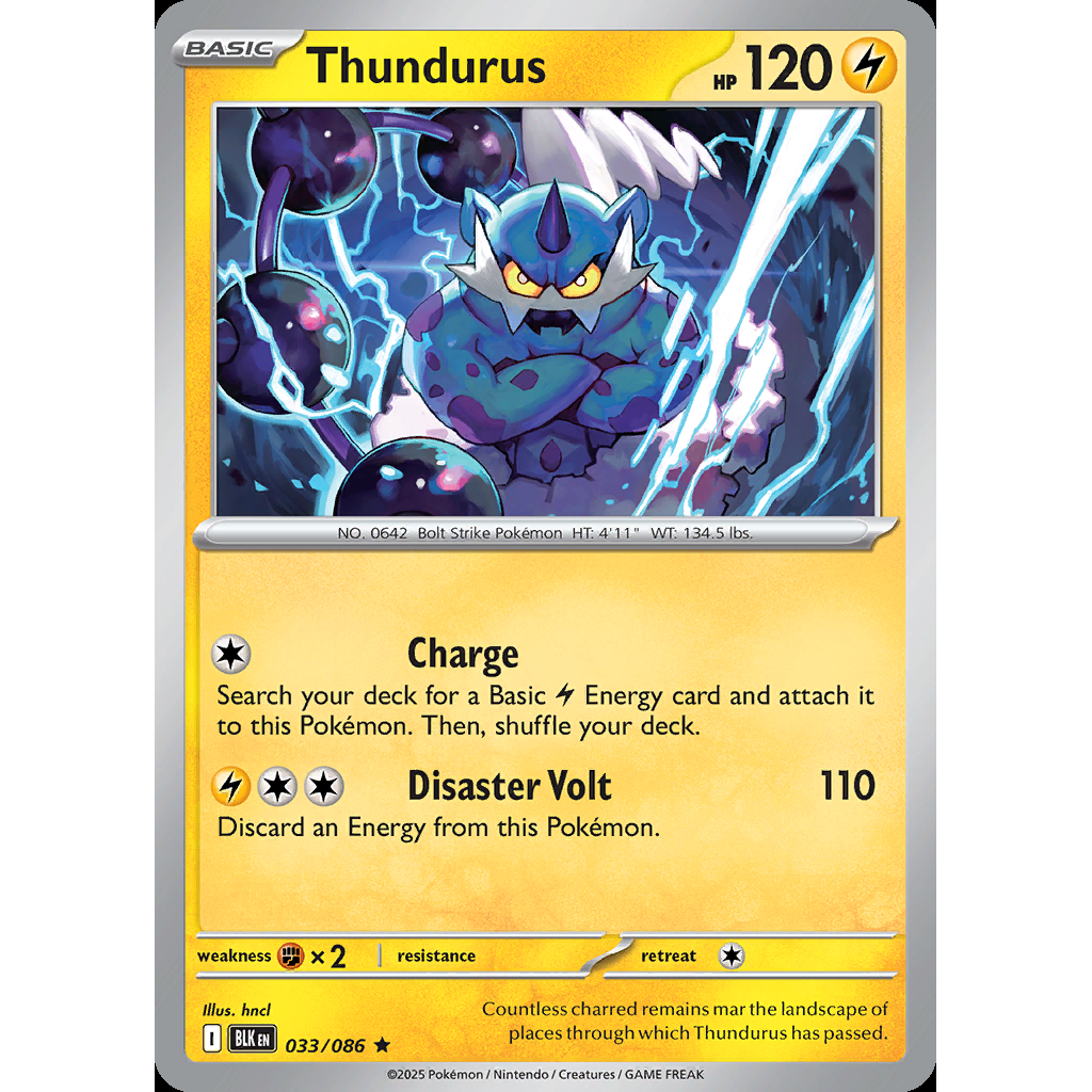 Thundurus 33/086 - Black Bolt