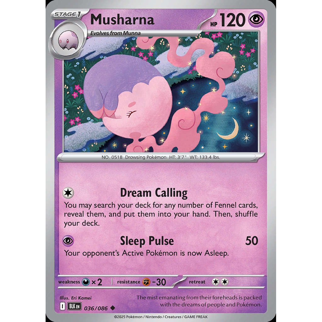 Musharna 36/086 - Black Bolt