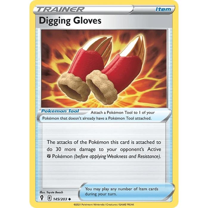 Digging Gloves - Evolving Skies (Uncommon) [EVS-145] English / Near Mint / Normal