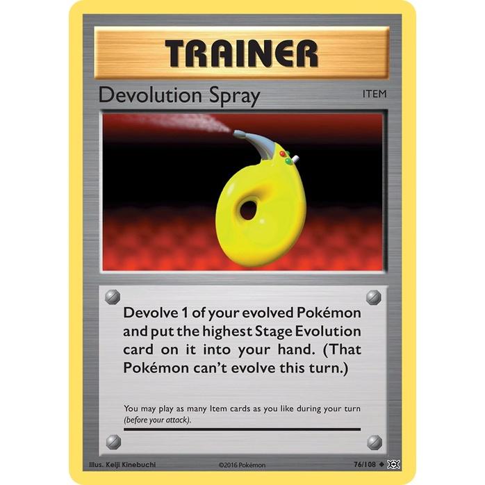 Devolution Spray - Evolutions (Uncommon) [EVO-76] English / Near Mint / Normal