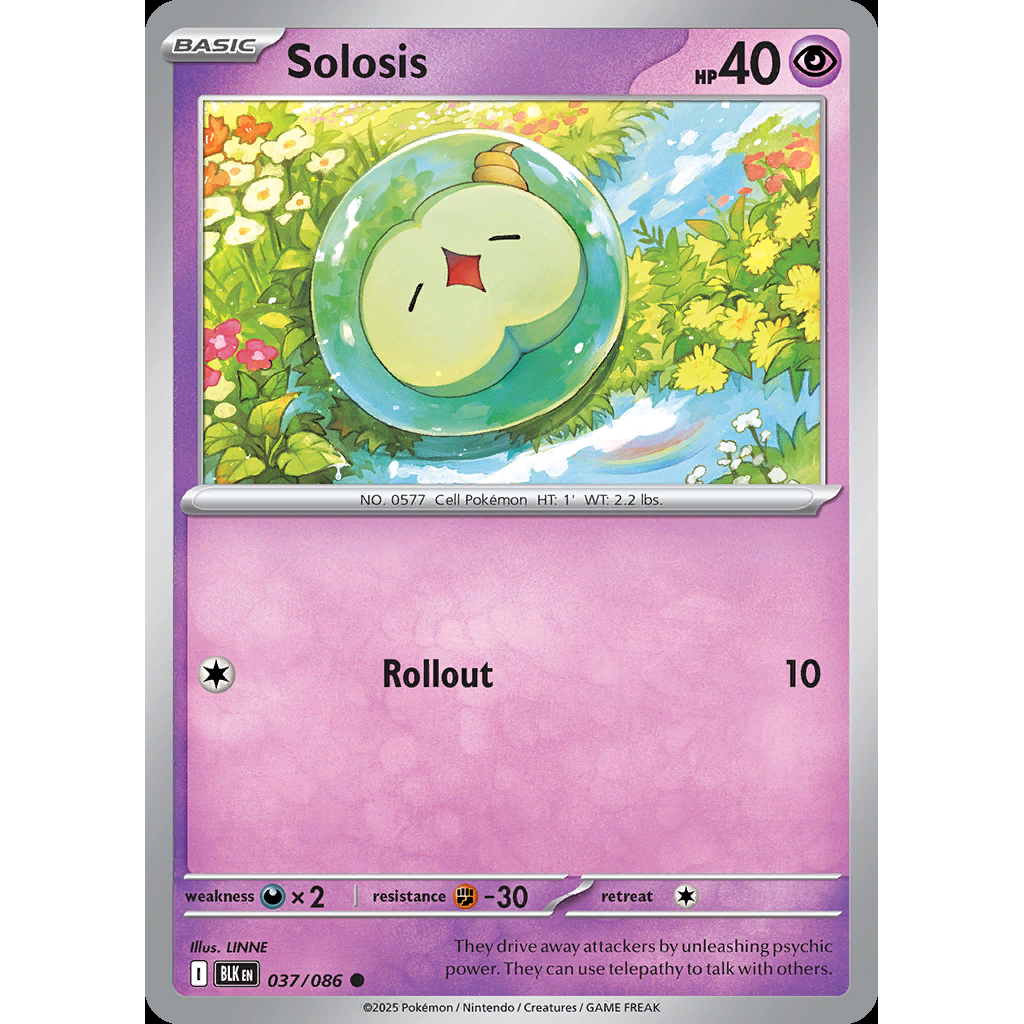 Solosis 37/086 - Black Bolt