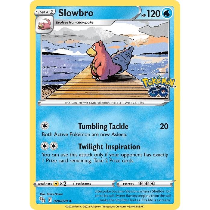 Slowbro - Pokémon GO (Uncommon) [PGO-20] English / Near Mint / Normal