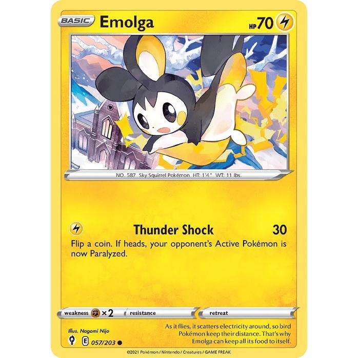 Emolga - Evolving Skies (Common) [EVS-57] English / Near Mint / Normal